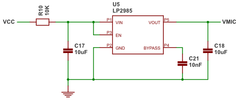 Microphone Supply Regulator