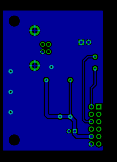 MAX3420 PCB Bottom Layer