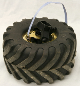 Wheel with encoder