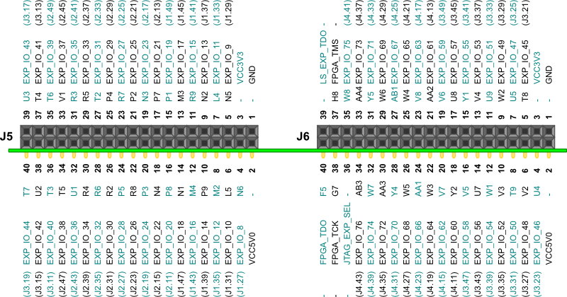 J5 & J6 Connectors