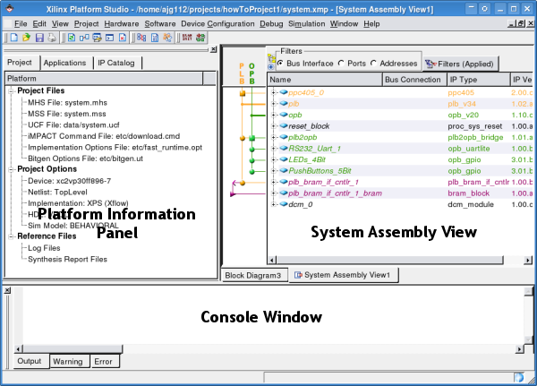 Xilinx Platform Studio