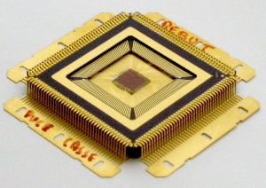 The fabricated RISA chip